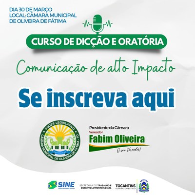 Curso de Dicção e Oratória 