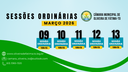 Sessões de Março/2026